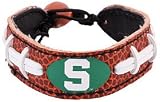 Michigan State Spartans Classic Football Bracelet