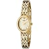 Rotary Women White Austrian Crystal Ivory Dial Gold Ion Plated Stainless Steel LB77896-BR-08