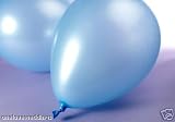 25 x 14 Blue Luxury Helium Wedding Birthday Celebration Party Balloons New FREE P & P
