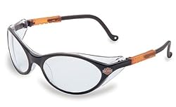Harley Davidson Safety Glasses Black Frame, Clear Lens, #HD101