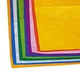 10 Sheets of assorted Bright Colour Tissue Paper 20  x 26 