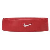 from Nike NIKE Swoosh Red Headband
