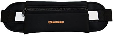 Waist Belt By Cornfielder Gear. Fits All iPhones And Most Android phones. Perfect for Waist Sizes 24"-47'. Men and Women