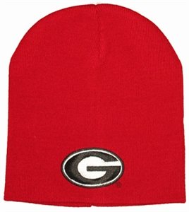 Georgia Bulldogs Red Winter Knit Cap
