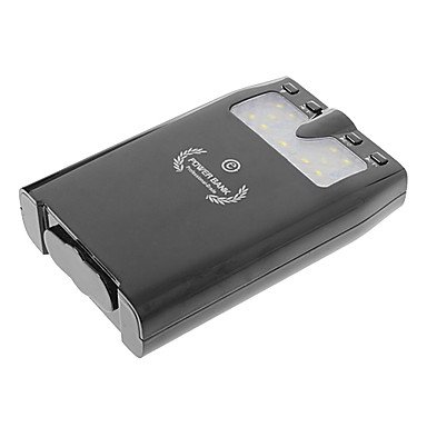 10000mAh External Battery with FlashlightMP3 Function with Photo