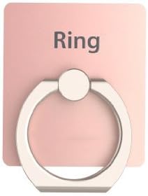 ForLazzy ® Kickstand, Universal Ring Stand 360 Degree Rotating Grip Ring Holder + Car Holder Mount Holder Cell Phone and Tablets Anti Drop Ring for Apple Android (Ring - Rose Gold)