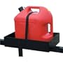 Buyers LT30 2-1/2 or 5 Gallon Rectangular Poly Gas Can Landscape Truck & Trailer Rack