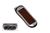 OXENDOX LED - Taschenlampe SOL - TORCH - 02 mit 3 LEDs ( Dynamo + Solar ) silver - KEINE VERSANDKOSTEN