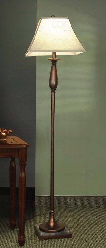 Coaster Poly Base Floor Lamp in Dark Bronze On Sale