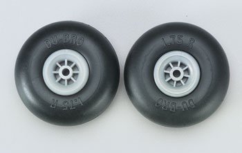 Du-Bro 175R 1-3/4 Diameter Wheel (2-Pack)