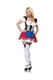 Oktoberfest Sexy Skirt Costume German Heidi Beer Maid Serving Wench Cute October Fest Girl Outfit Leg Avenue