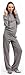 Women's Lounge Pants - 100% Cashmere - by Citizen Cashmere (Grey)