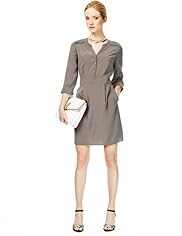 Autograph Open Neck Collar Dress