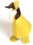 Wood Duck - Medium Lawn Ornament with Raincoat - Set of 2 (Brown/Yellow) (10"H x 4.5"W x 6"D)