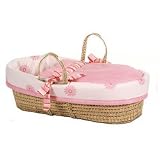 Hippy Flowers Moses Basket