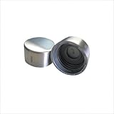 Metal Bottle Cap (Set of 2) in Stainless Steel