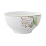 Villeroy & Boch Green Garland 20 ounce French Rice Bowl, Set of 4