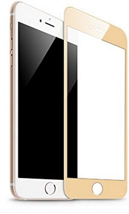 Iphone 6 Screen Protector, Coolfunny Electroplating Mirror Film Effect Front Tempered Glass Screen Protector for Iphone 6 4.7 Inch (Gold-iPhone 6)