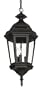Kenroy Home 16315BL Estate 3-Light Hanging Lantern, Black
