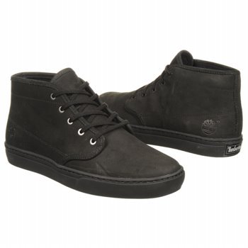 Timberland Mens Boots Earthkeepers Black Suede Canvas Chukka 23157