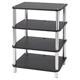 4-Shelf Audio/Video Stand With Add-On Capabilities
