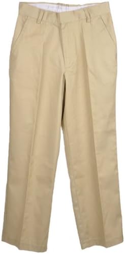Preferred School Uniforms Big Boys' Husky Flat Front Pants - khaki, 16h