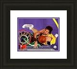 Framed 08 NBA Finals Pau Gasol Los Angeles Lakers Photo
