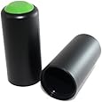 PANOVO A Pair (2pcs) Green Color Pgx/slx Wireless Mic Battery Screw on Cap/cover/cup for Shure Pgx/slx Wireless Microphone System Handheld Mics