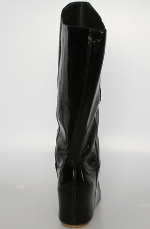 80%20 The Jackie Hidden Wedge Boot in Black Patent,Shoes for Women from 80%20