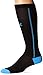 Under Armour Men's Circulare II Compression Over-the-Calf Socks (1 Pair), Black/Electric Blue, Large