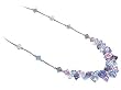 Sterling Silver Multicolor Swarovski Crystal 14" 16" 18" 20" 22" 24" Necklace