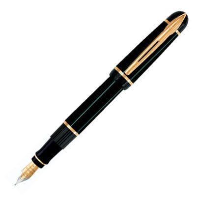 Waterman Phileas Solid Black Medium Point Fountain Pen - 19704W3