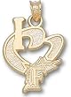 Florida Marlins "I Heart F" 3/4" Charm/Pendant