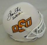 Thurman Thomas Autographed/Hand Signed Oklahoma State Cowboys Mini Helmet