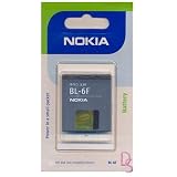 Nokia BL-6F Akku 1200 mAh Li-Ion (Blisterware / in Hersteller Originalverpackung)von "Nokia"