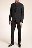 Limited Collection Slim Fit 1 Button Dinner Jacket [T15-8119-S]