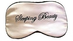 Mary Green Sleeping Beauty Pink Silk Eye Mask