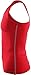 New 074 Red Skin Tights Compression Base Layer Sports Sleeveless Top Mens