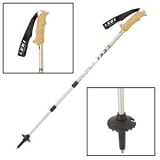 LEKI Luau Trekking Poles - 1 Pair - Women's Black/Tan, 57-125cm