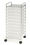 Seville Classics She16210 15.51-Inch By15.4-Inch by 38.2-Inch 10 Drawer Organizer