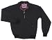 Jacke English Style / Harrington Jacke / Strickbündchen / Karofutter S - 3XL schwarz