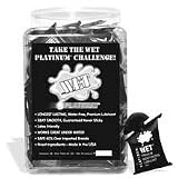 Wet Platinum Premium Silicone Body Glide 10Cc Extra Concentrated Personal Lubricant (Bowl Of 12)