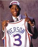 Signed Iverson, Allen (Philadelphia 76ers) 8x10 Photo
