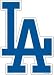 Los Angeles Dodgers 12 Vinyl Car Magnet