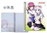 Angel Beats! A6 Ring Notebook: Rest