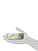Pet Rageous 2-Cup Kool Pets Bones Bowl, White/Lime Green