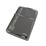 FCバルセロナ　 ベーシックロゴZIPPO(シルバー)　ジッポ　ライターの画像