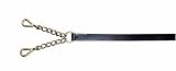 New Market Leather Chain Lead Shank