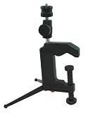 Tabletop Tripod Clamp With Double Ball Head For Slave Flash, Camera