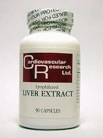 Ecological Formulas - Liver Extract 550 mg 90 caps [Health and Beauty]